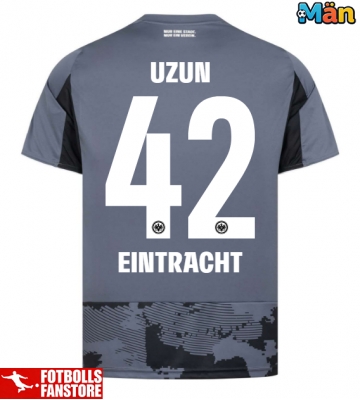 Eintracht Frankfurt Can Uzun #42 Tredje Tröja 2025-26 Kortärmad